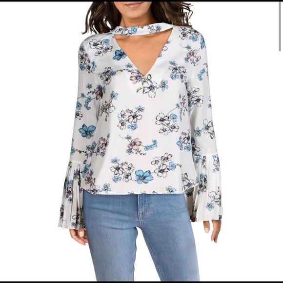 English Factory long sleeve Blouse Top - Picture 1 of 10